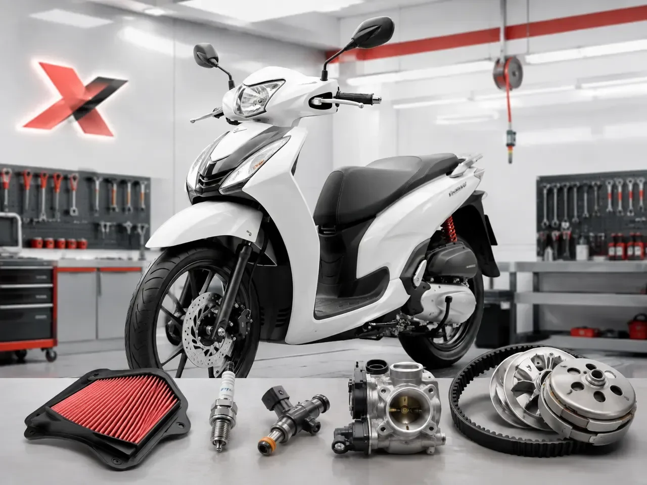 Vệ Sinh Nồi & Xăng Lửa Xe Máy 1 Hình ảnh dịch vụ vệ sinh nồi và xăng lửa tại Xe Cưng